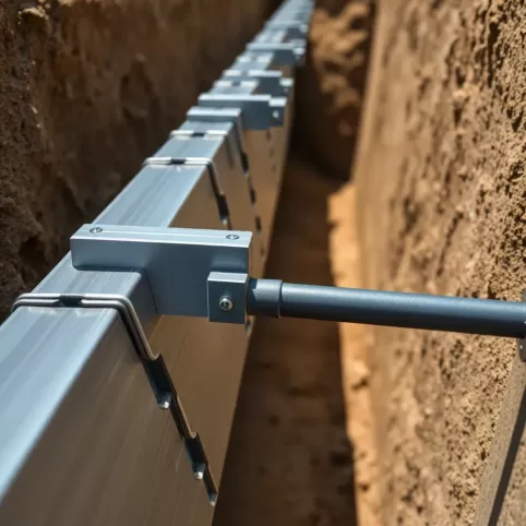 Szalunki aluminiowe do wykopów